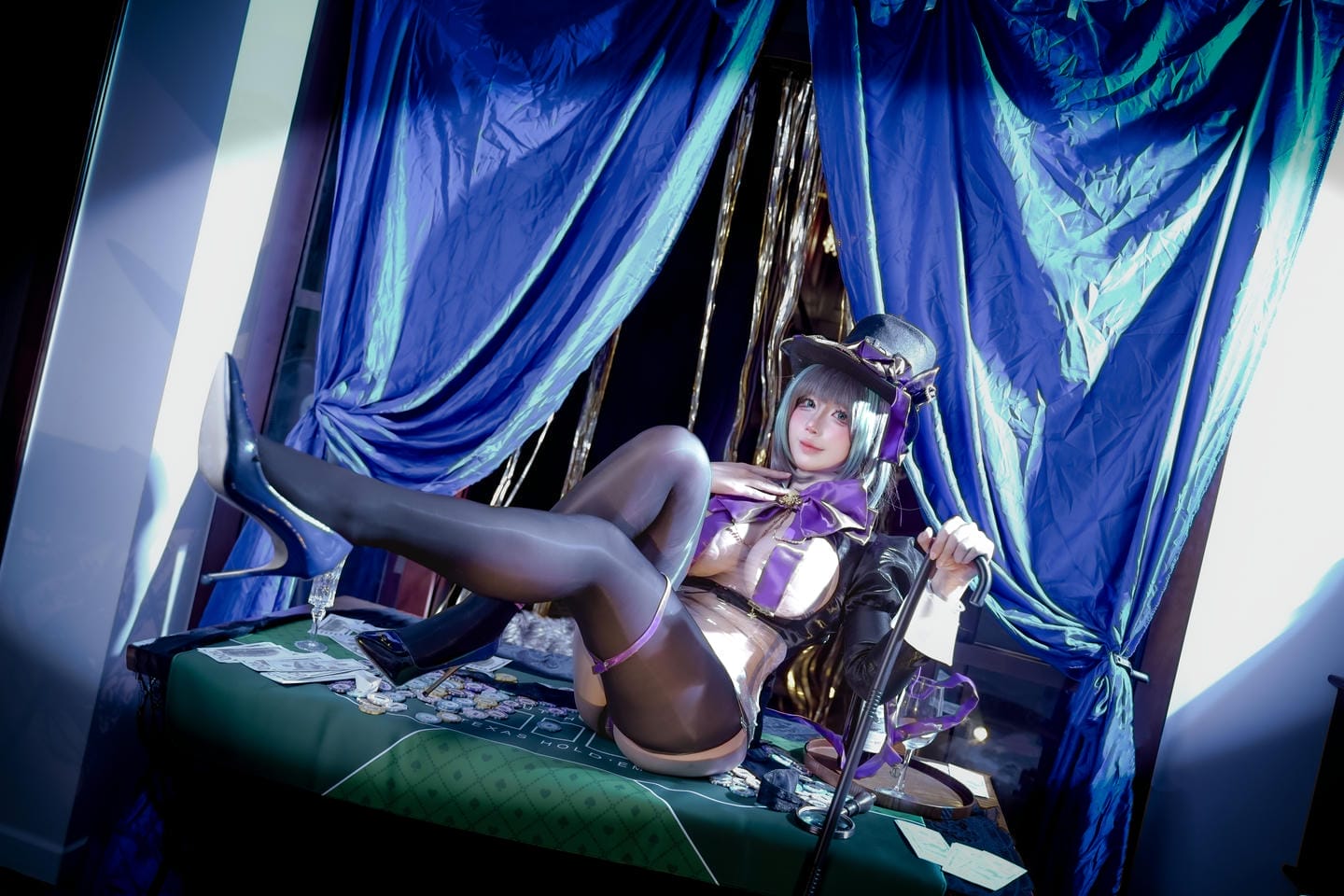 九曲Jean - 碧蓝航线 柴郡·绚烂夜梦 [40P-431MB] 1 (10).jpg